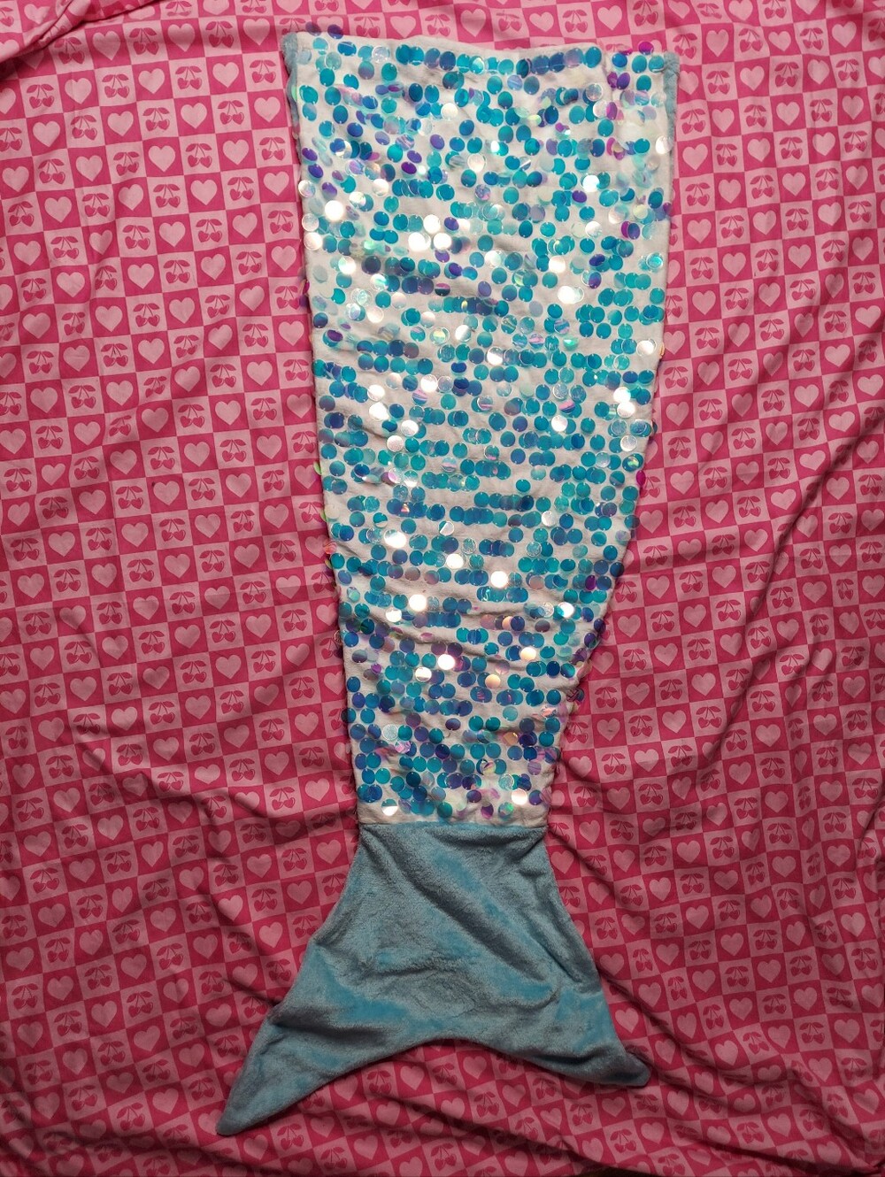 Mermaid Tail Sequence Blanket
